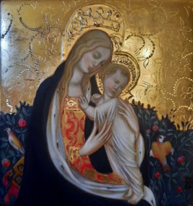 Vierge à l'Enfant Pisanello   